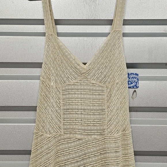 NWT Free People Love Story Cream Lace Sheer Slip Dress - Picture 4 of 12